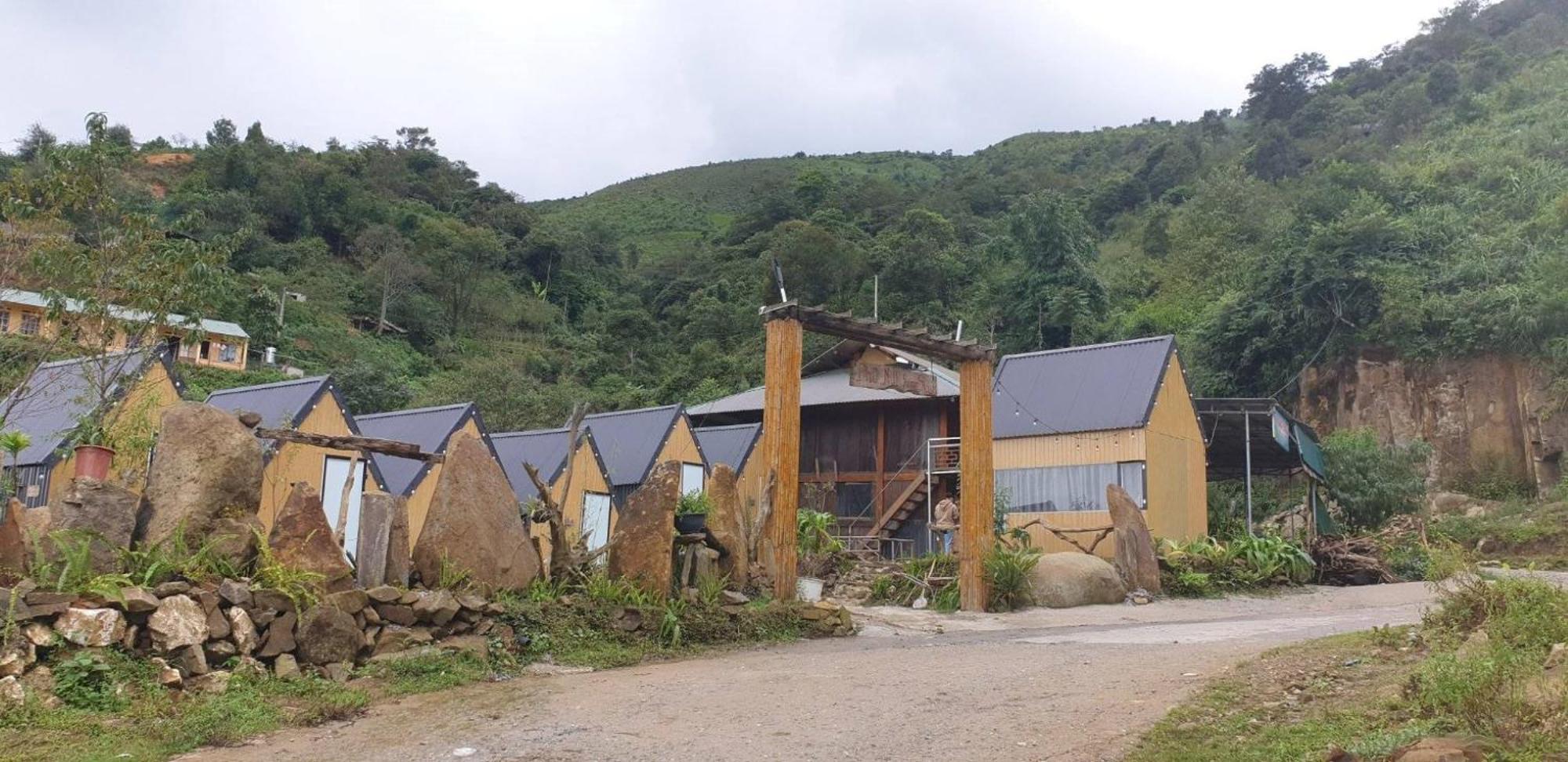 Nha Hang Homestay Pho Nui Bac Yen Exterior foto